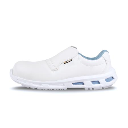 JALHYGIE-JYJY216-39 Jallatte JYJY216 Unisex White Polymer Toe Capped Safety Shoes, UK 6, EU 39