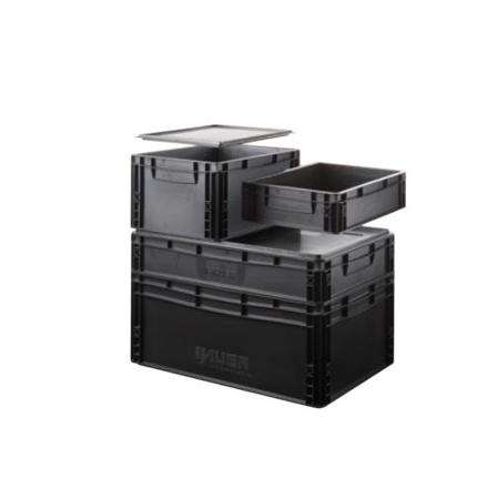 2443930 Anti-Static Plastic ESD-Safe Box 600mm (L) 400mm (W) 270mm (H)