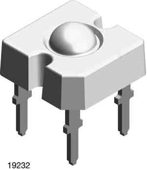 VLWB9600 Vishay4.7 V Blue LED Super Flux Through Hole, TELUX