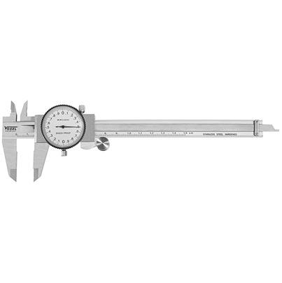 201102 Vogel 150mm Dial Caliper Caliper 0.02 mm Resolution, Metric