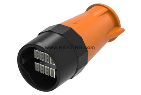 19580161031 HARTING Circular Connectors, 16 Contacts, Plug-In, M32 Male Connector, Plug, Male, IP67, IP69, HARTING UIC Series
