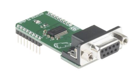 MIKROE-2897 MikroElektronika RS232 2 Click MAX3237E mikroBus Click Board