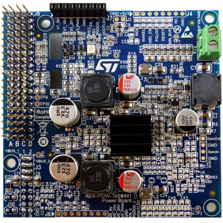 AEK-POW-100W4V1 STMicroelectronics  DC-DC Converter for L5964 for L5964