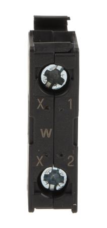 216557 M22-LED-W Eaton RMQ Titan M22 Series Light Block, 12 →30V ac/dc