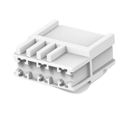 2404460-3 TE Connectivity 2404460 Series Receptacle Edge Connector, Board Mount, 3-Contacts, 2.5mm Pitch, 1-Row, Crimp Termination