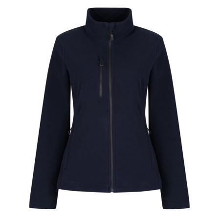 TRF628---54016L Regatta Professional TRF628 Navy Recycled Polyester Women's<BR/> Fleece Jacket 16