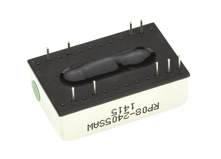 RP08-2405SAW Recom RP08 AW 8W Isolated DC-DC Converter Through Hole, Vin 9 → 36 V dc, Vout 5V dc, I/O isolation 1.6kV dc