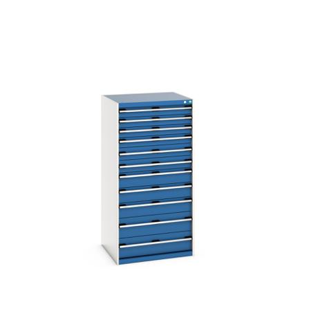 40028041-11V Bott 11 Cabinet, Steel, 1600mm x 750mm x 800mm, Blue
