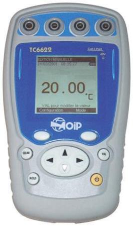TC6622 Aoip Instrumentation  RTD Calibrator, 0 → 3600 Ω, 0 → 400 Ω - With RSCAL calibration