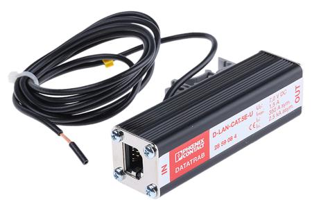 2859084 Phoenix Contact D-LAN-CAT.5E-U Series RJ45 Female Adapter, Cat5e