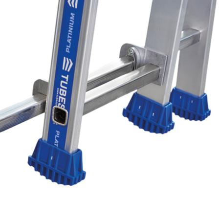 02443609 TUBESCA Aluminium Combination Ladder 9 steps 2.65m open length