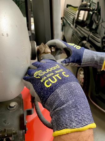 BOA-COOL-T11 GUYARD BOA COOL Grey HPPE, High Density Polyethylene Abrasion Resistant, Cut Resistant, Puncture Resistant, Tear