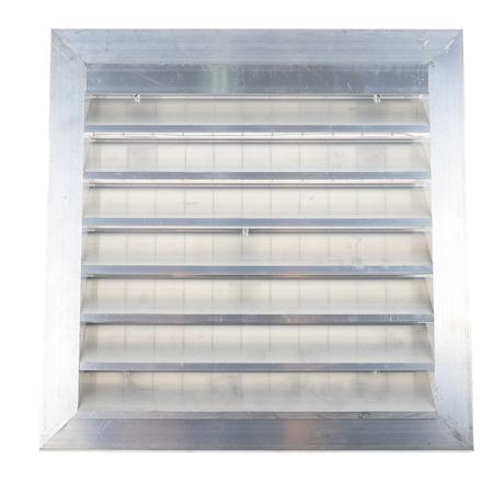 432-801 Silver Aluminium Louvre, 351 x 351mm