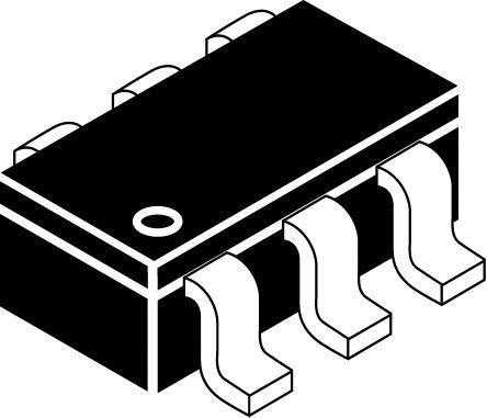 BAW56UE6433 Infineon BAW56UE6327 Dual SMT Diode, Common Anode, 85V 200mA, 4ns, 6-Pin SC-74