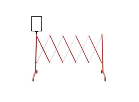 625-0970 RS Pro Red & White Extendable Barrier, Barriers & Stanchion 1.05m x 2.3m.
