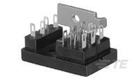 1-1393143-5 TE Connectivity Potter & Brumfield R10 16 Pin Chassis Mount Relay Socket, for use with Relay