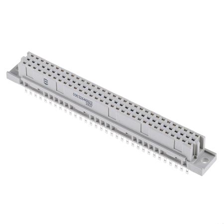 09032646823 HARTING 09 03 64 Way 2.54mm Pitch, Type C Class C2, 3 Row, Straight DIN 41612 Connector, Socket