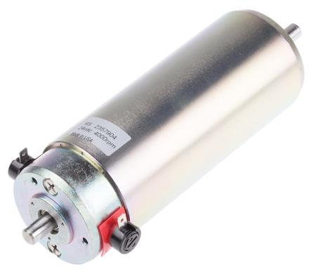 235-7904 RS Pro Brushed DC Motor, 183 W, 24 V dc, 370 mNm, 4100 rpm, 8mm Shaft Diameter