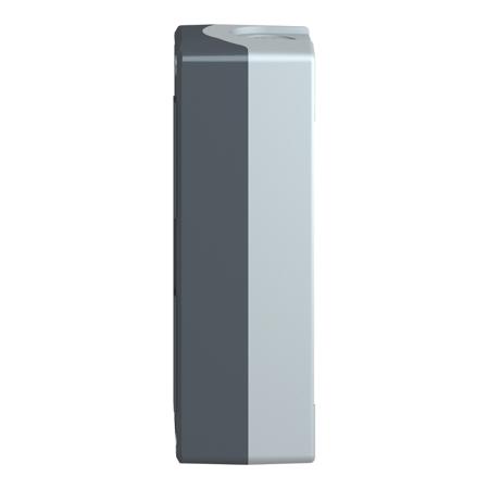 XALD04 Schneider Electric Harmony XALD Control Station Enclosure, 4 Hole Grey, 22mm diameter None Plastic