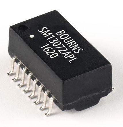 SM13072APEL Surface Mount Lan Ethernet Transformer, -40 → +125 °C