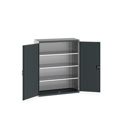40014050-19V Bott 2 Door Sheet Steel Floor Standing Cupboard, 1300 X 525 X 1600mm