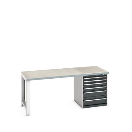 41004116-19V Bott 41004116.19V Sheet Steel Workbench, 840mm x 900mm x 2000mm