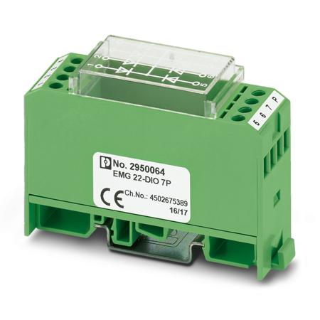 2950064 Phoenix Contact Surge Protector, 250V ac, DIN Rail Mount