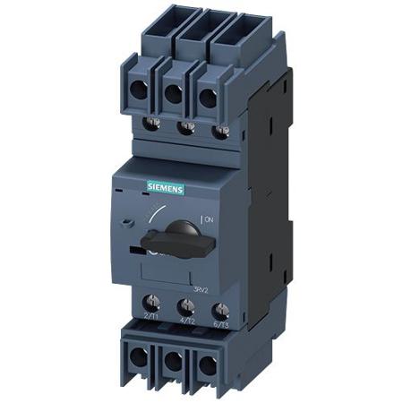 3RV2711-0GD10 Siemens SIRIUS Electronic Circuit Breaker 630mA 3RV2, 3 channels , DIN Rail Mount