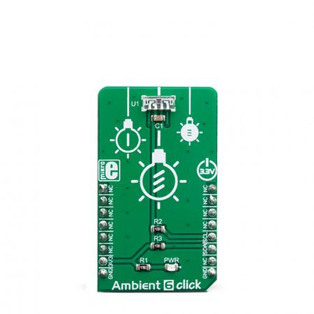 MIKROE-3444 MikroElektronika Ambient 6 Click Light Sensor for VEML7700
