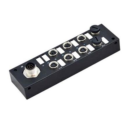 BOX1M1212MA08M803F Bulgin M Series Sensor Box, M12, 8 port