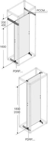 1STQ002336B0000 ABB 1STQ Series Metal Front Plate for Use with Modular Boards - System Pro E Power, 80 x 503 x 29.5mm