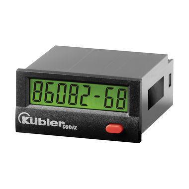 6.134.012.850 Kubler CODIX 134 Timer, 8 Digit LCD, 0 → 0.7 V dc
