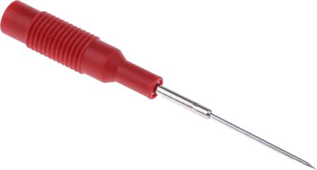 973601101 Hirschmann Fixed, Test Probe, 30 V ac, 60 V dc, 1mm Tip Size