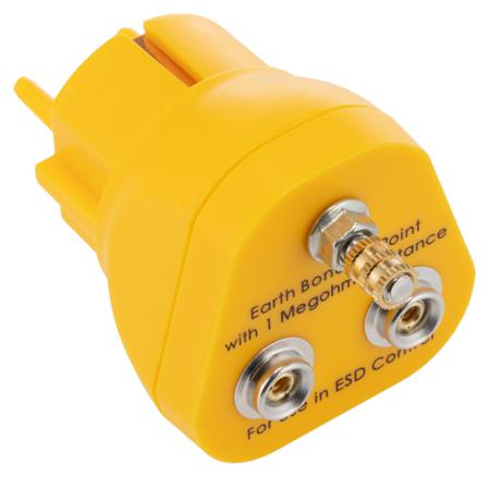218-644 RS PRO Earth Bonding Plug With 2 x 10mm Stud - 1 x M5 Post