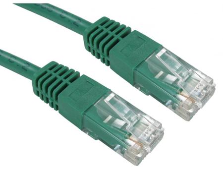 286-3644 RS PRO, 7m Cat5e, Green RJ45 to Male RJ45 Male, UTP Unshielded, Terminated PVC Sheath