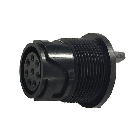 PXP4013/08P Bulgin Circular Connector, 8 Contacts, Rear, Miniature Connector, Socket, Male, IP66, IP68, IP69K, Buccaneer 4000 Series
