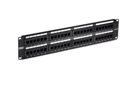 TC-P48C5E Trendnet TC Series Cat5e 48 Port Patch Panel Unshielded Black