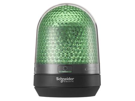 XVR3B03 Schneider Electric Harmony XVR Series Green Multiple Effect Beacon, 12 V dc, 24 V dc, Base Mount, LED Bulb, IP23, IP65