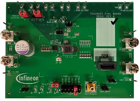 EVALTDA388251VOUTTOBO1 Infineon , EVAL_TDA38825_1VOUT Evaluation Board for TDA38825 for