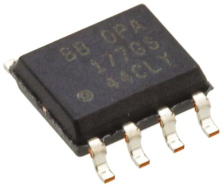 OPA177GS  Texas Instruments, Operational Amplifier, 600 kHz, 8-Pin 22 V SOIC