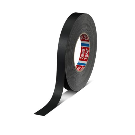 04651-00504-00 Tesa 4651 Cloth Tape, 50m x 19mm, Black