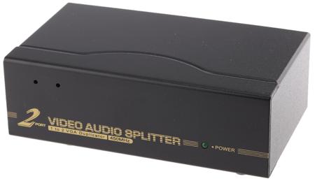 nlkvs-552aud NewLink 1 Input 2 Output VGA Splitter 2048 x 1536