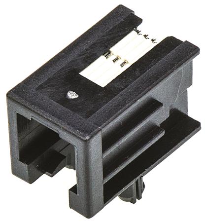 1-1705949-1 TE Connectivity 1-1705949 Series Female RJ22 Connector, Through Hole, Cat3 Right Angle 4P4C -Way
