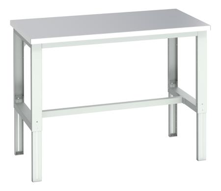 41004164-16V Bott 41004164.16V Sheet Steel Workbench, 450kg Max Load, Adjustable Height, 740 → 1140mm x 900mm x 1500mm