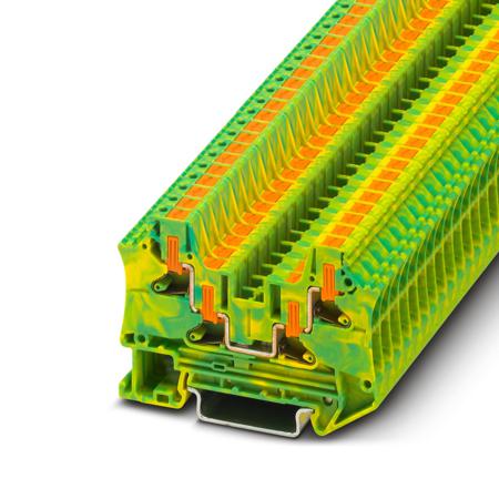 1116741 Phoenix Contact 4-Way Earth Modular Terminal Block, 0.5 - 10mm², 16 → 8 AWG Wire