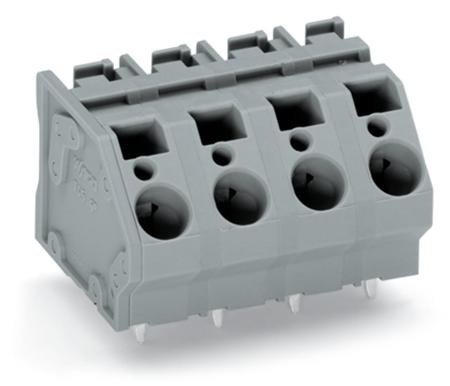 745-1356 WAGO 745 Series PCB Connector, 6-Contact, 10mm Pitch, Through Hole Mount, 1-Row, Cage Clamp Termination