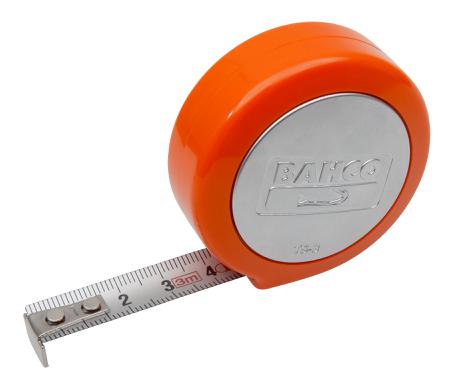 MT-TS-3 Bahco 3m Tape Measure, Metric, With RS Calibration