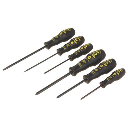 T4741SESD CK Phillips, Slotted Precision Screwdriver Set, 6-Piece, ESD-Safe