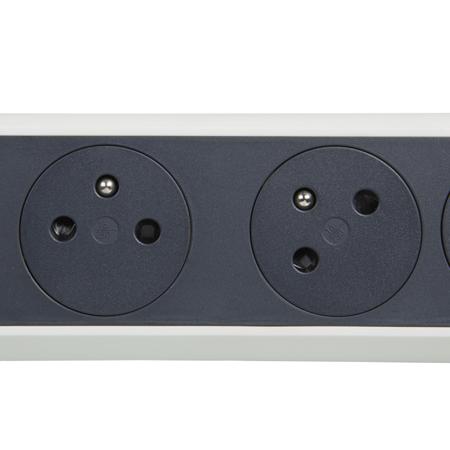 049468 Legrand 6 Socket Type E - French Extension Lead