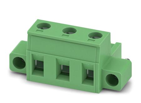 1795789 Phoenix Contact, 7.62mm Pitch, GMSTB 2.5/ 3-STF-7.62 EX, 3 Way, , Pluggable Terminal Block, Plug, Cable Mount, Screw